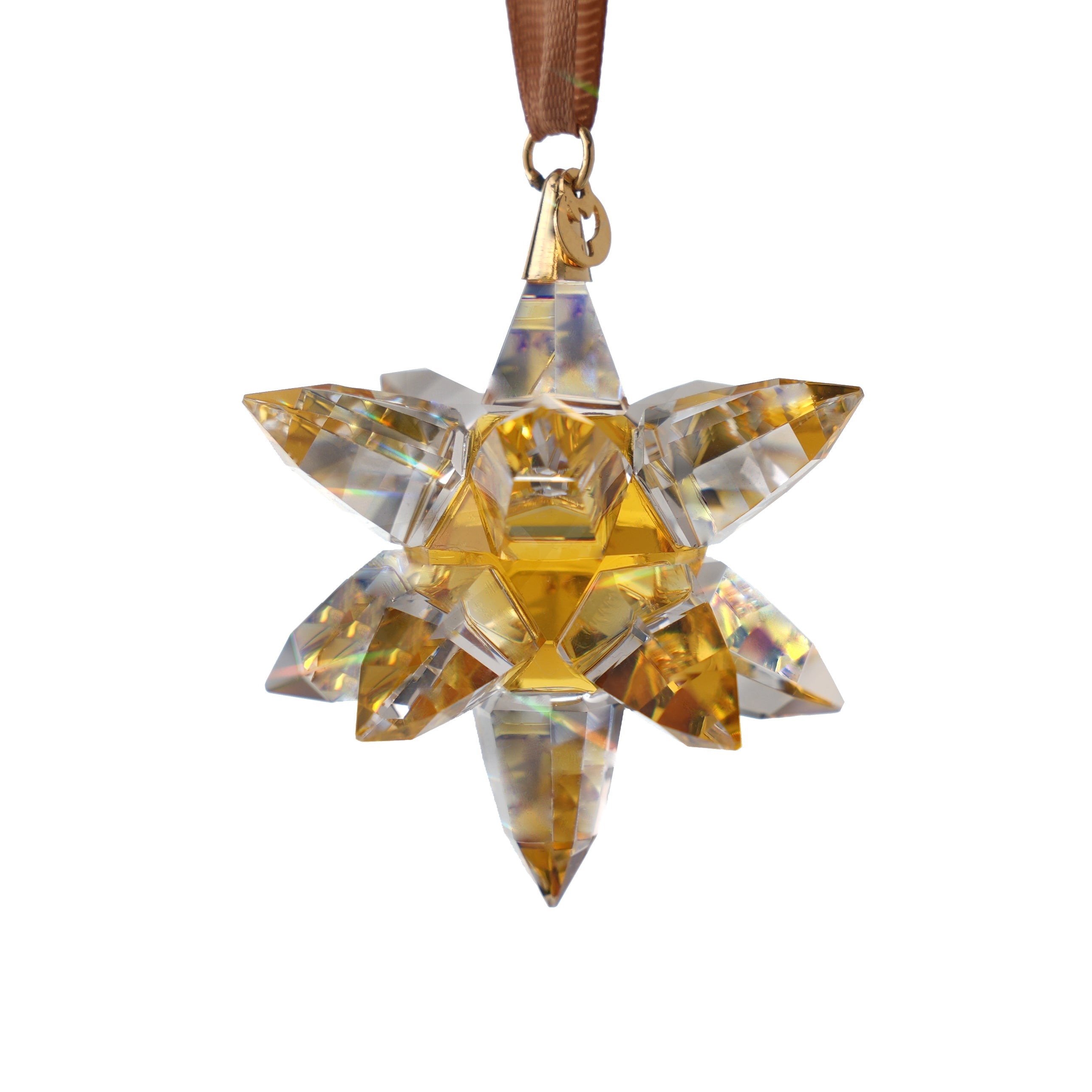 Asfour Crystal North Star 2025/14 - Light Topaz