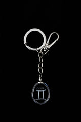 Keychain Crystal 3d Gemini