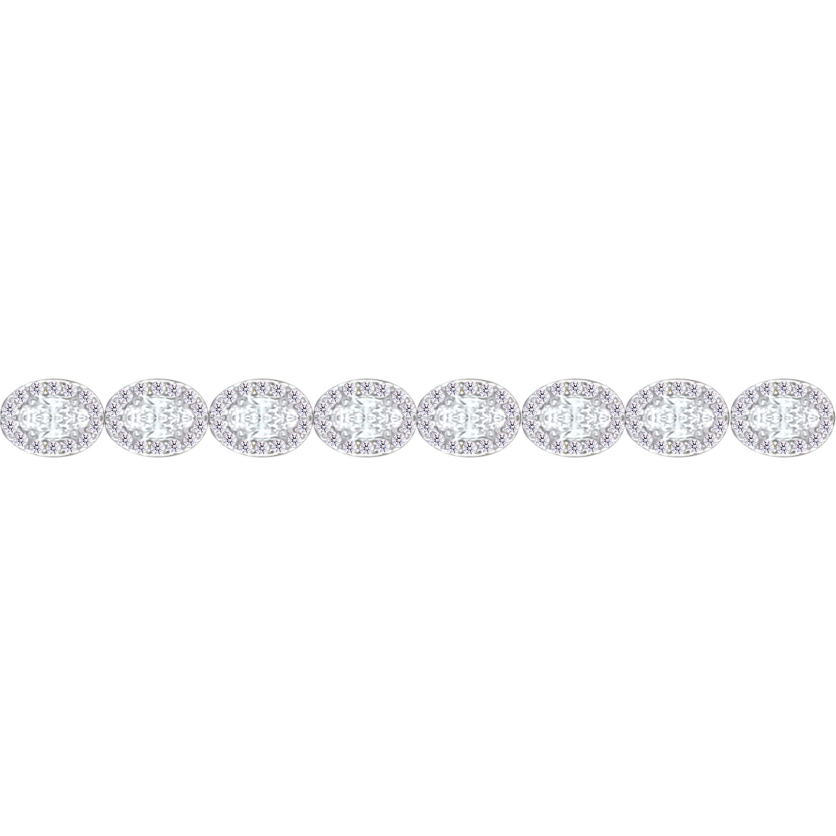 Asfour Creations Tennis Bracelet With Turquoise Pear & Emerald Zircon In 925 Sterling Silver